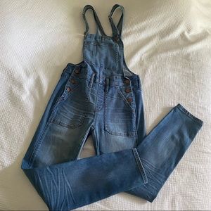 Madewell skinny overalls